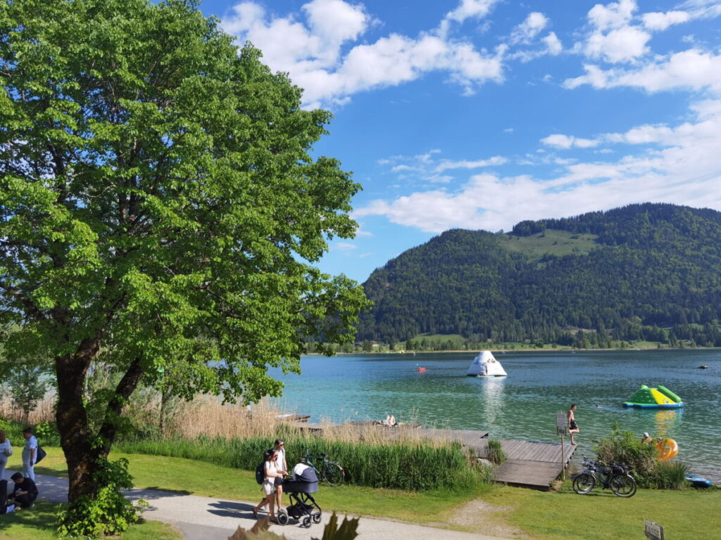 Walchsee Tirol - Entspannung pur auf der Seepromenade